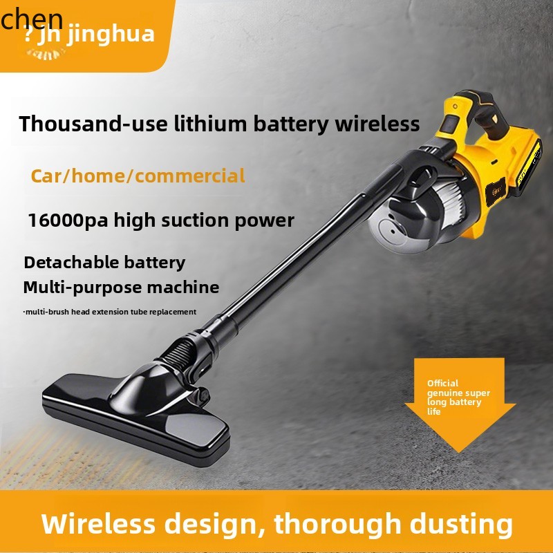 Car Vacuum Cleaner - HTT wireless charging portable car handheld