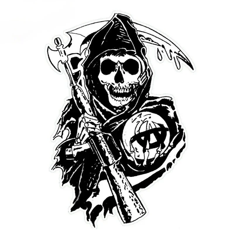 Car Accessories Ebay - Car Sticker Sons of Anarchy Anime