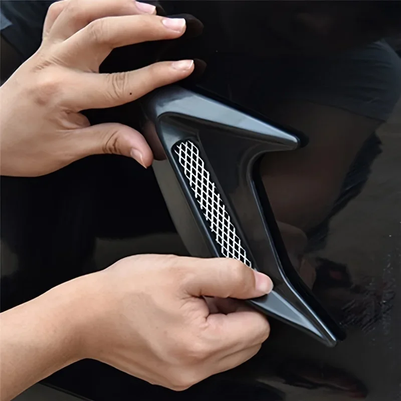 Car Accessories Ebay - Carbon Fiber Universal Car Shark Gills