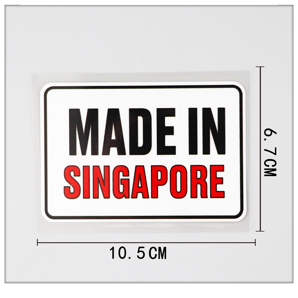 Car Accessories Singapore - Car Sticker Made In Singapore Waterproof