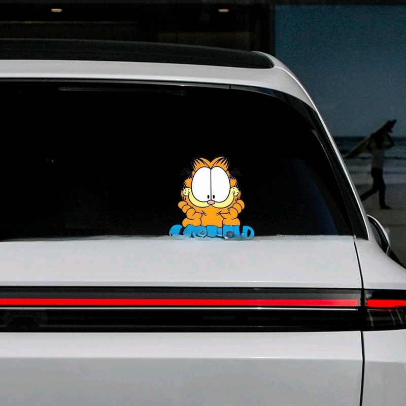 Creative cartoon cute Garfield - Car Accessories For Decoration review and price