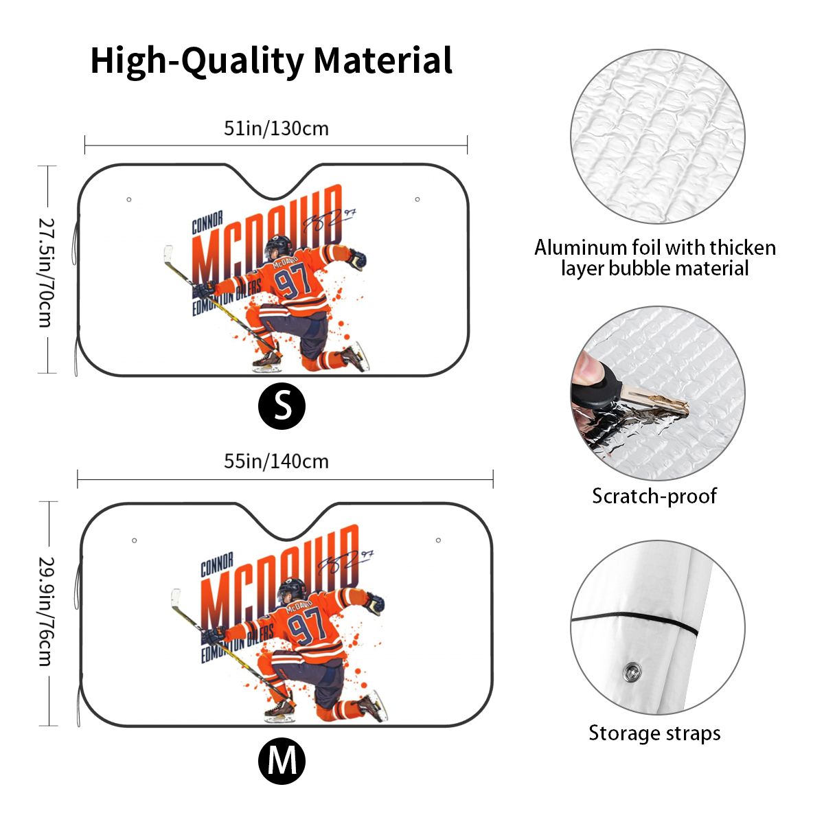 Connor McDavid 97 For Edmonton - Car Accessories Edmonton review and price