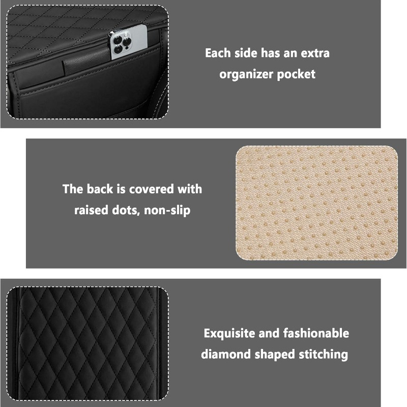 Car Center Console Cover,  wit - Car Accessories Exterior review and price