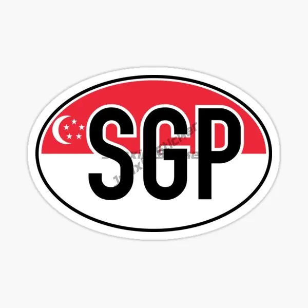 Singapore SGP Flag Map Merlion - Car Accessories Singapore review and price