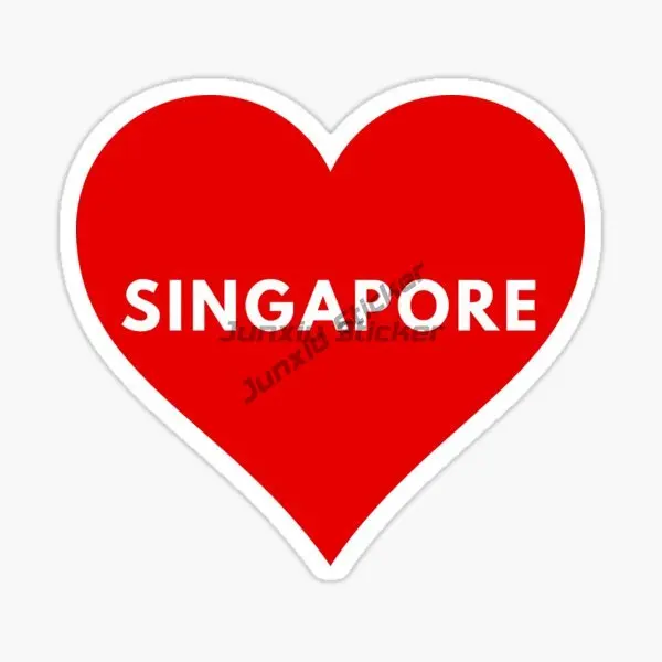 Singapore SGP Flag Map Merlion - Car Accessories Singapore review and price