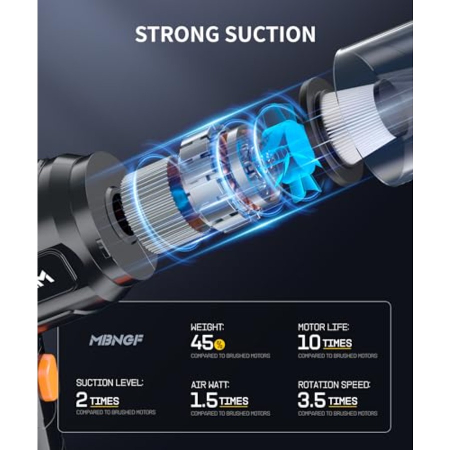 Portable Cordless Car Vacuum w - Car Vacuum Cleaner review and price