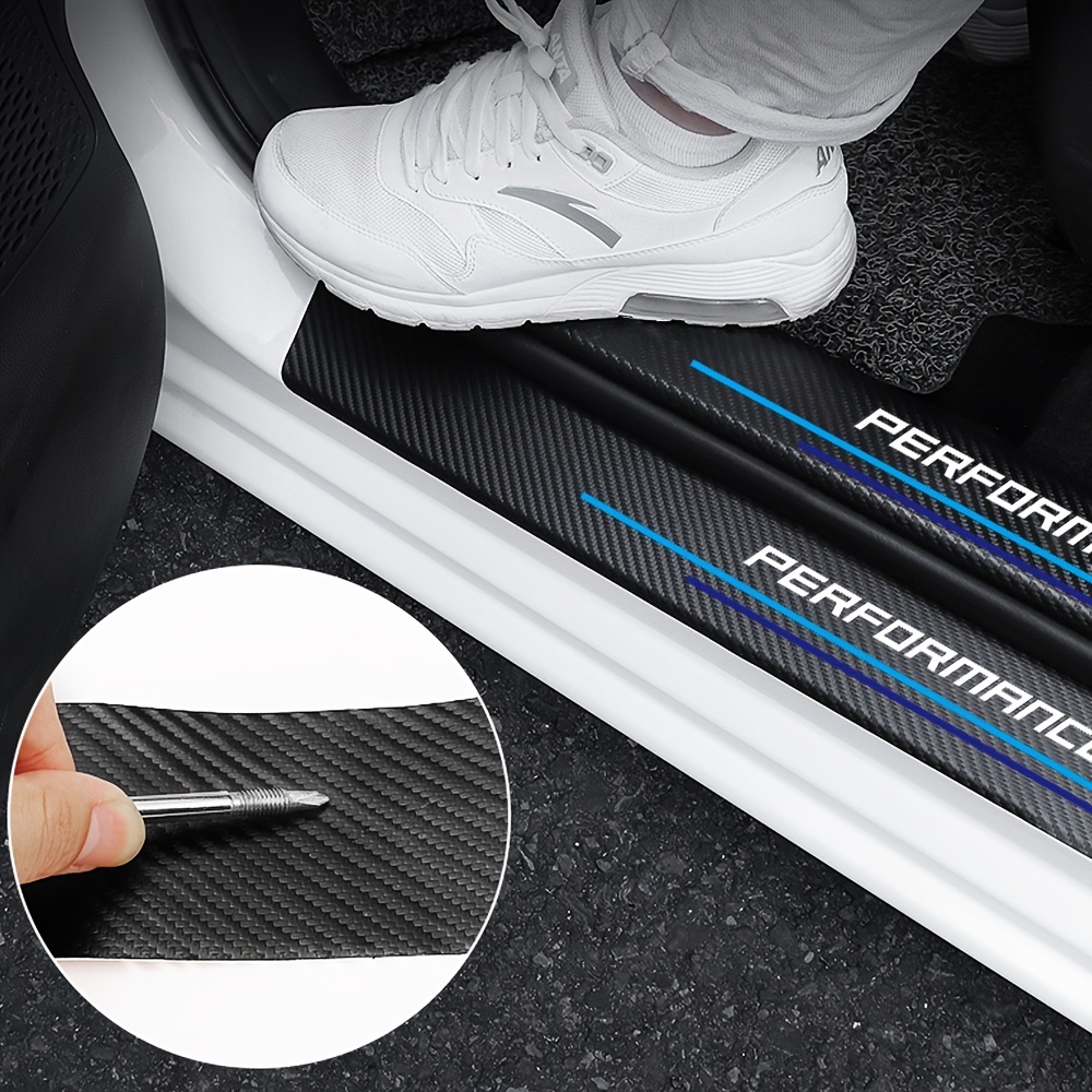4pcs Carbon Fiber Sill Plate S - Car Accessories Ebay review and price