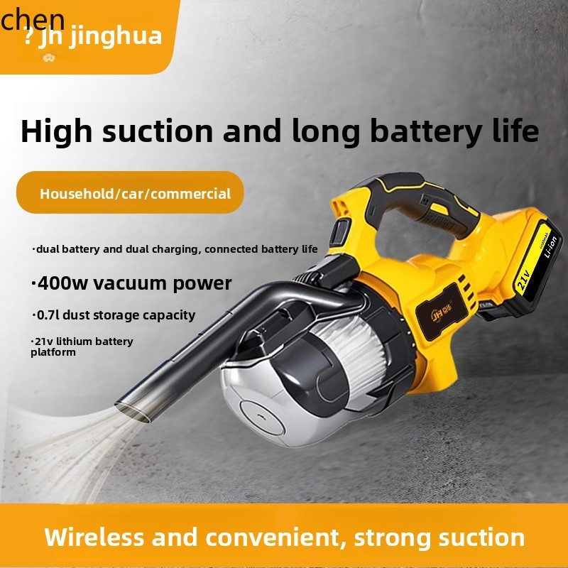 HTT wireless charging portable - Car Vacuum Cleaner review and price