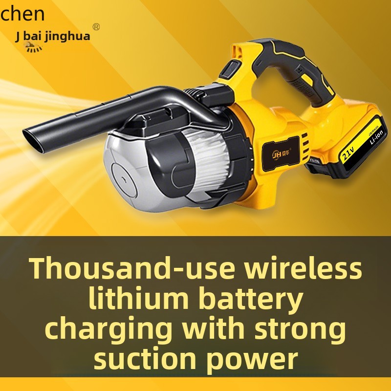 HTT wireless charging portable - Car Vacuum Cleaner review and price