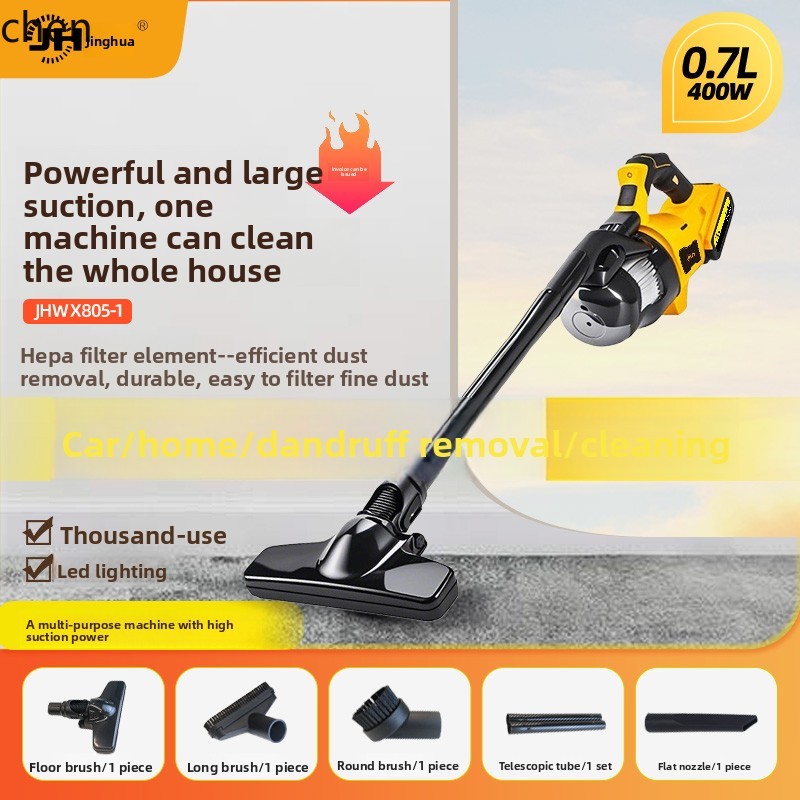 HTT wireless charging portable - Car Vacuum Cleaner review and price