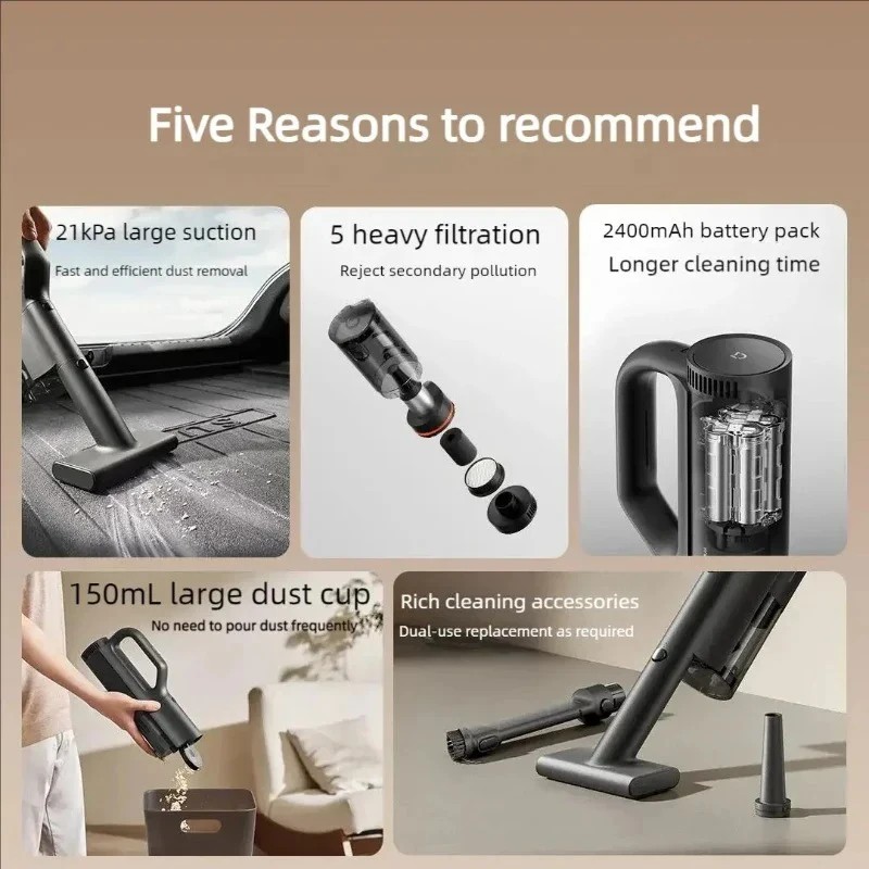 NEW MIJIA Car Vacuum Cleaner 2 - Car Vacuum Cleaner review and price