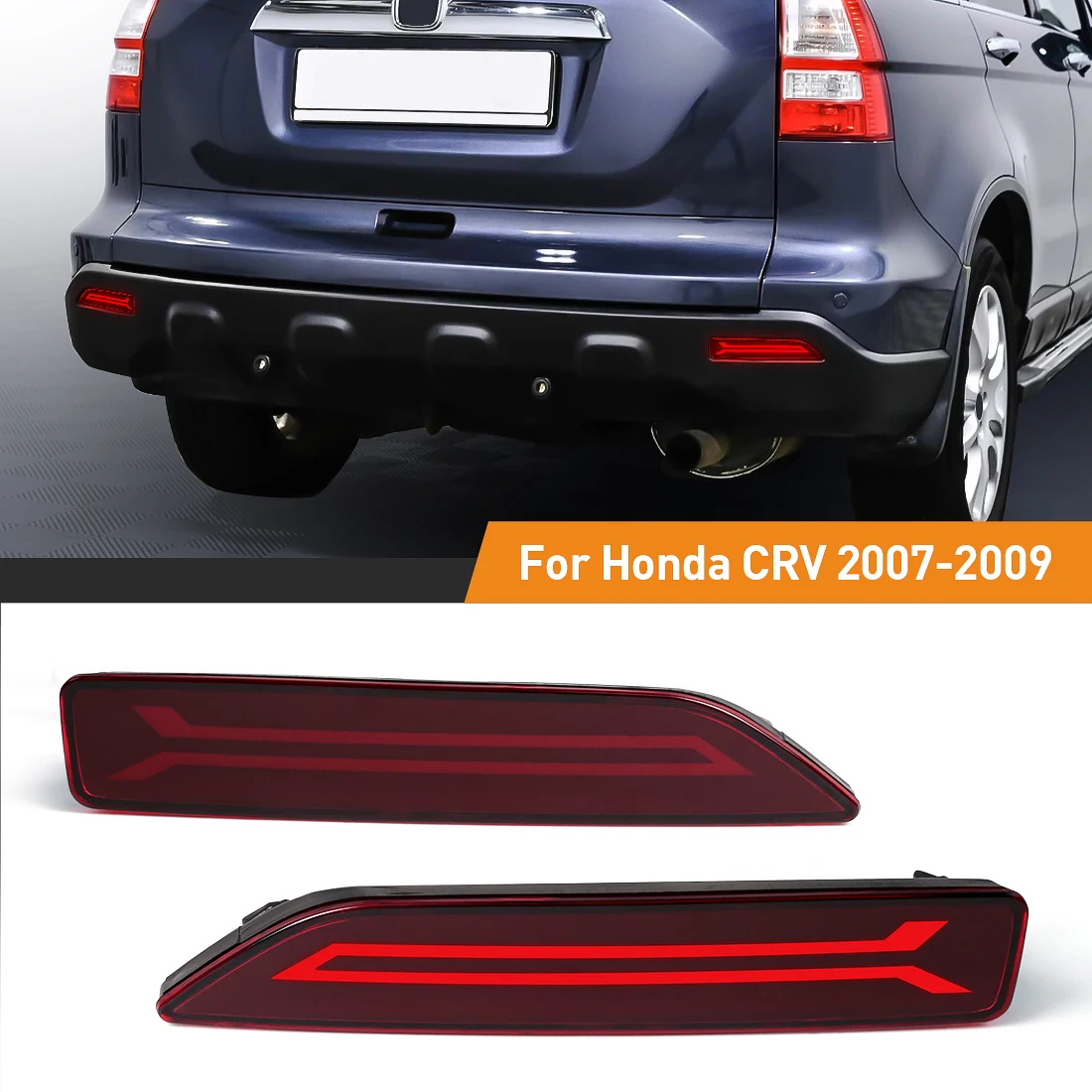 LED Rear Bumper Reflector Ligh - Car Accessories Honda Crv review and price