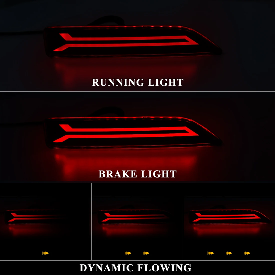 LED Rear Bumper Reflector Ligh - Car Accessories Honda Crv review and price
