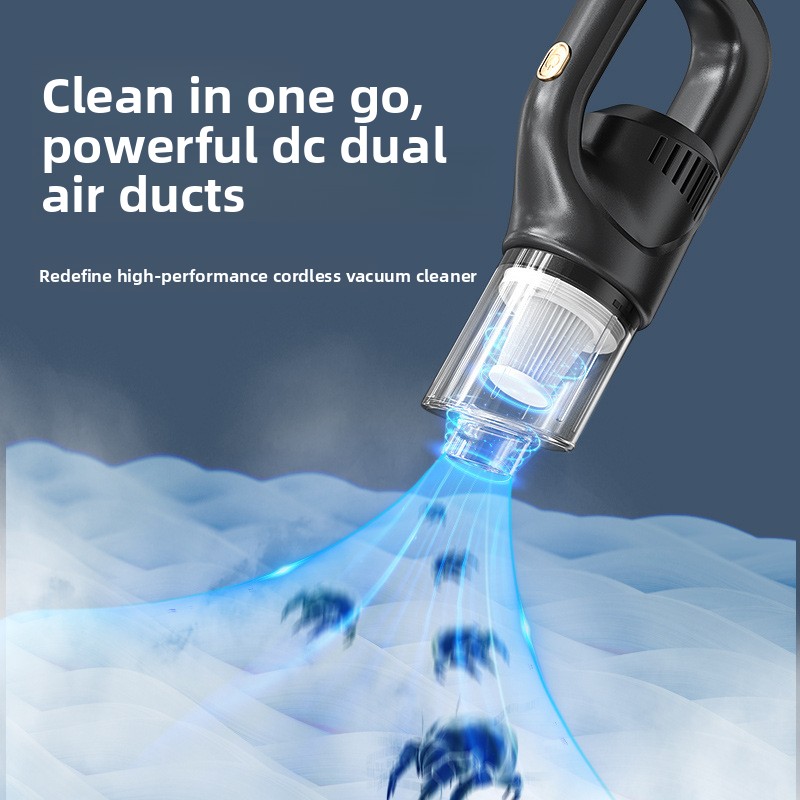 YJQ wireless charging vacuum c - Car Vacuum Cleaner review and price