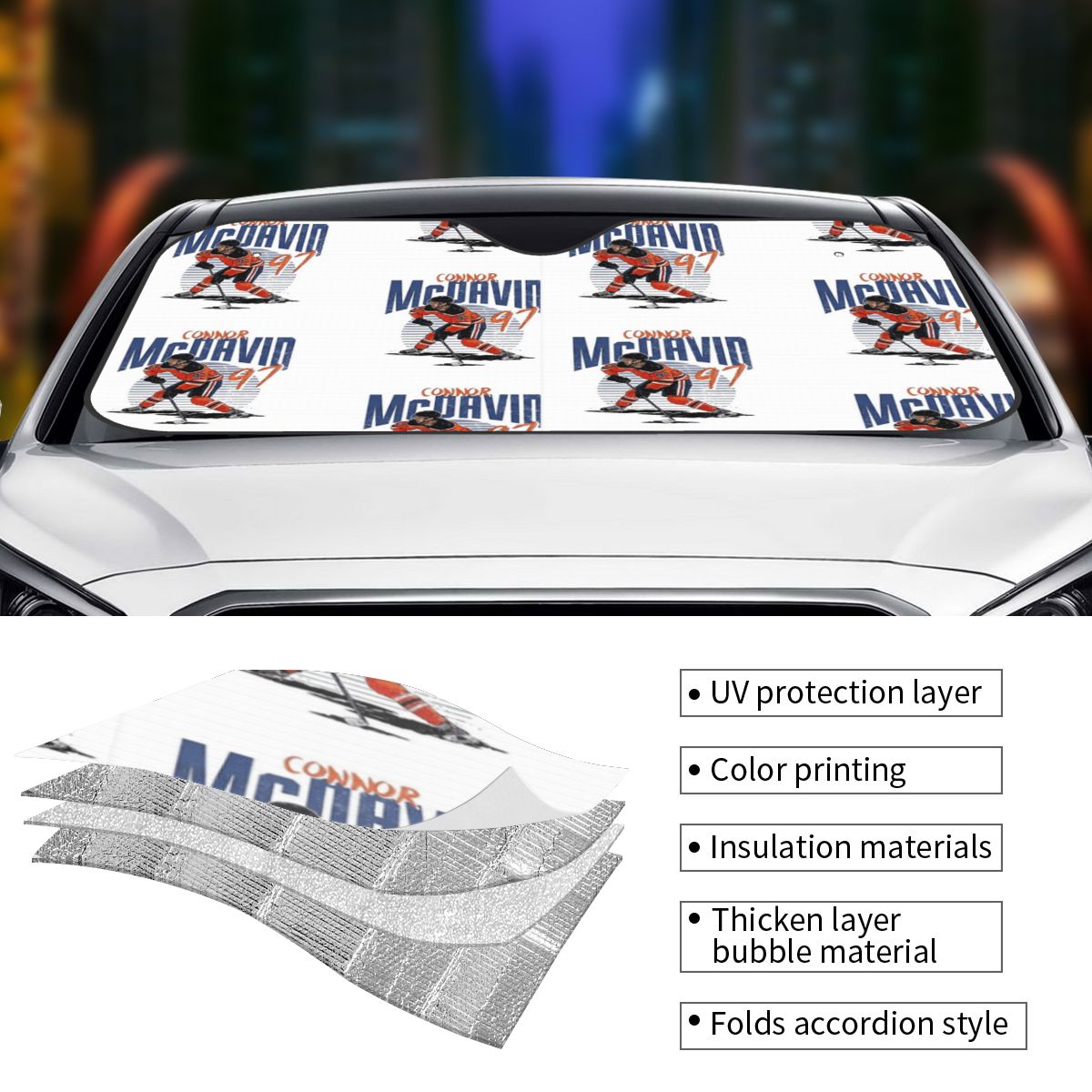 Connor McDavid 97 For Edmonton - Car Accessories Edmonton review and price