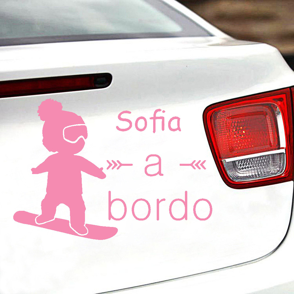 1pc Vinyl baby a bordo colorfu - Car Accessories For Decoration review and price