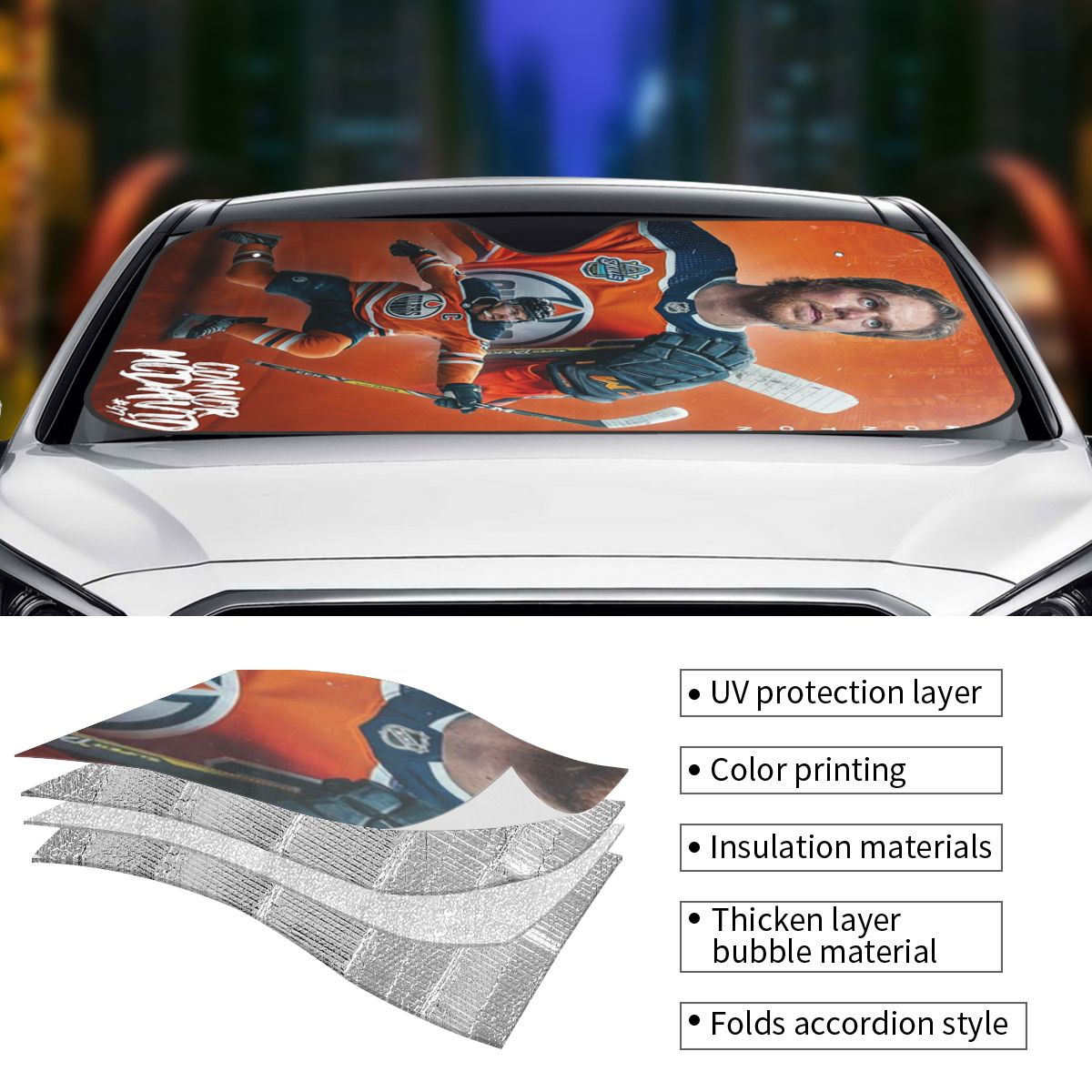 Connor McDavid 97 For Edmonton - Car Accessories Edmonton review and price