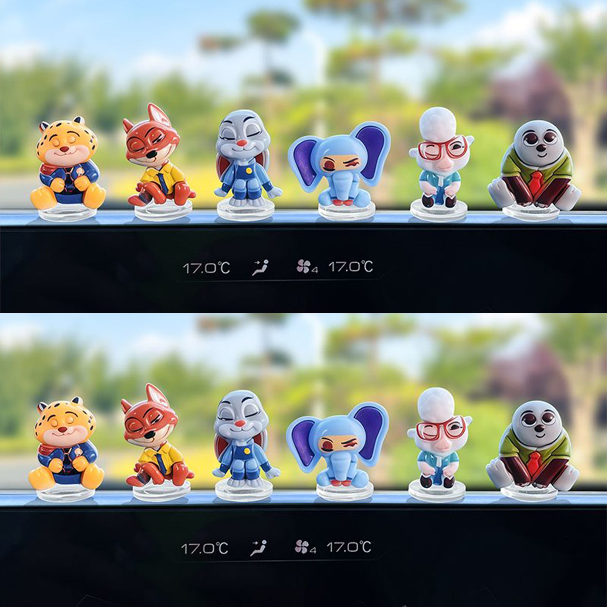 Zootopia cartoon car ornament  - Car Accessories For Decoration review and price