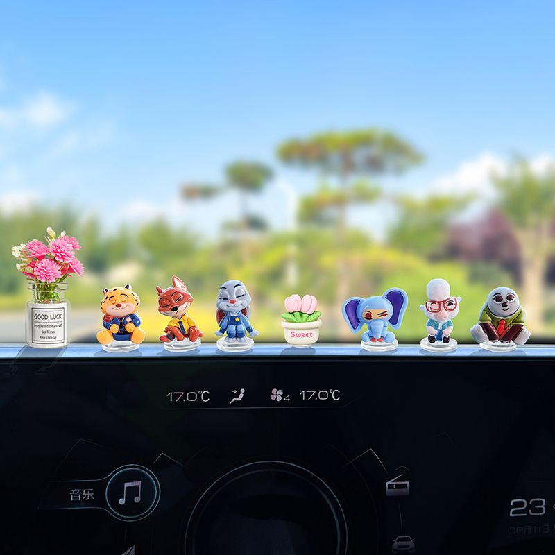 Zootopia cartoon car ornament  - Car Accessories For Decoration review and price