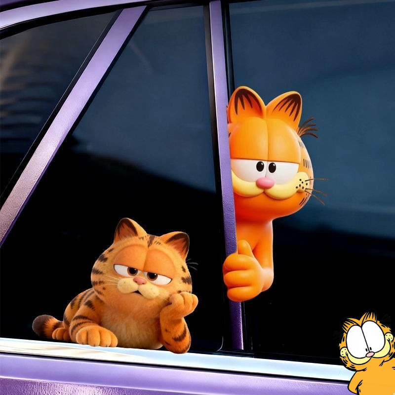 Garfield anime cartoon cute fu - Car Accessories For Decoration review and price