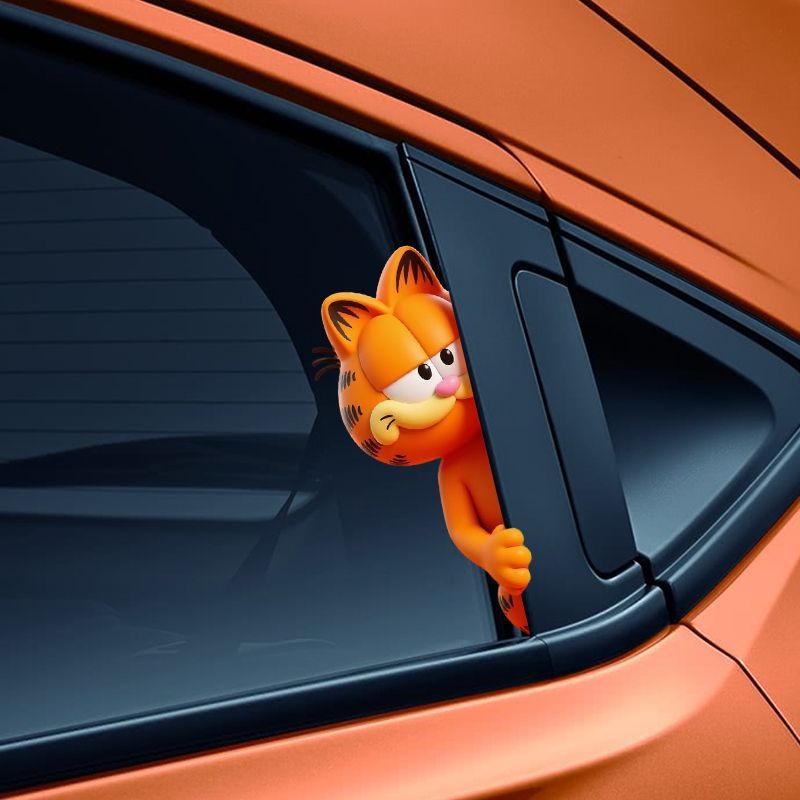 Garfield anime cartoon cute fu - Car Accessories For Decoration review and price