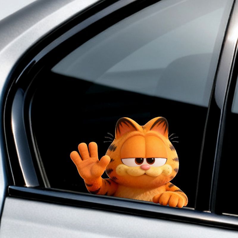 Garfield anime cartoon cute fu - Car Accessories For Decoration review and price