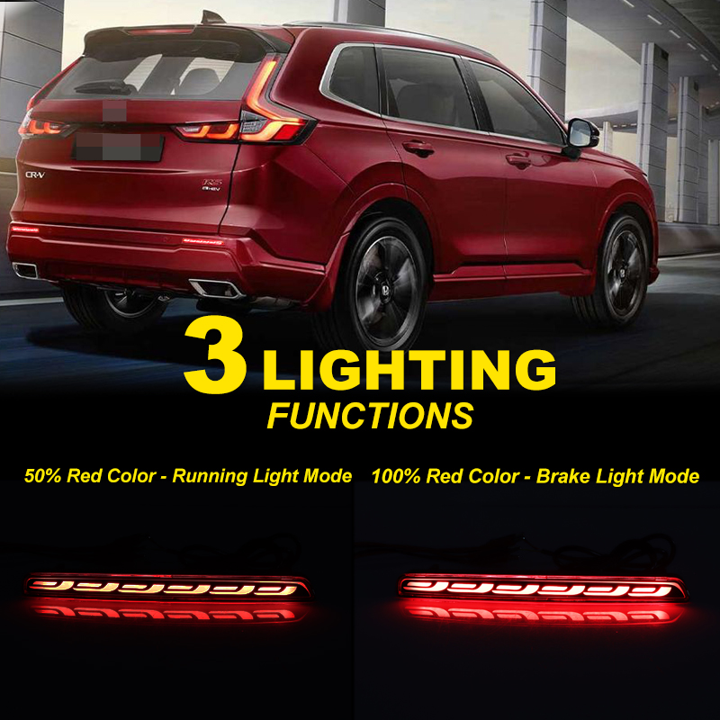 For Honda CRV 2023 2024 LED Re - Car Accessories Honda Crv review and price