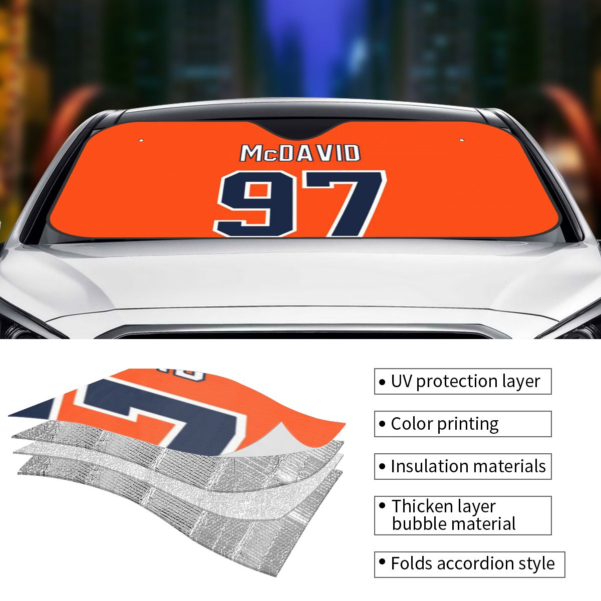 Connor McDavid 97 For Edmonton - Car Accessories Edmonton review and price